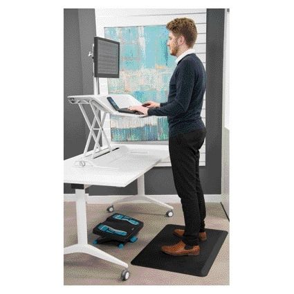 Fellowes - Bodenmatte Fußstütze Everyday Schwarz