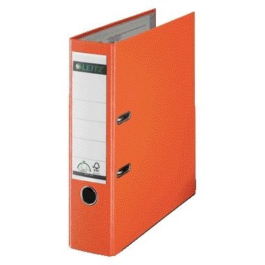 Leitz - Ordner 1010 180° 80mm PP A4 orange | 20 Stück