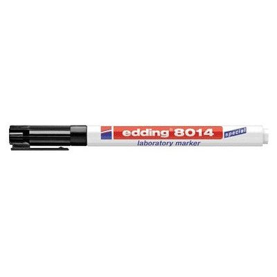 Edding - Feutre 8014 laboratoire rond 1mm noir | 10 pièces