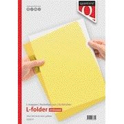 Quantore -  L-map a4 pp 0.12 geel | 4 stuks