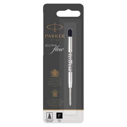 Parker -  Balpenvulling  quinkflow f zwart