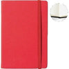 Quantore - Carnet A5 ligne 192 pages 80gr rouge