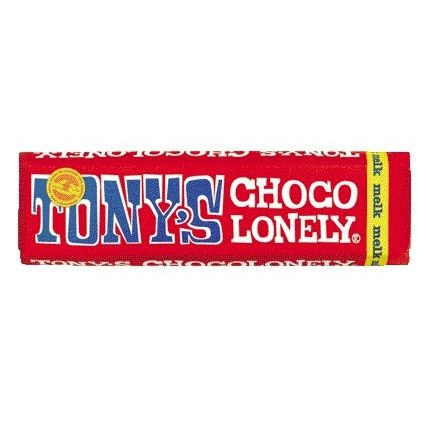 Tony's Chocolonely - Barre de lait au chocolat 50gr