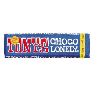 Tony's Chocolonely -  Chocolade tony chocolonely puur reep 50 gr | 35 stuks