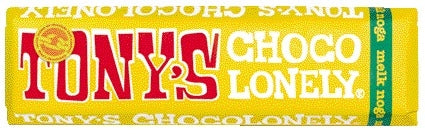 Tony's Chocolonely - Barre de nougat au lait et chocolat 47gr