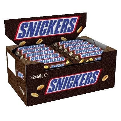 Snickers -  Snoep reep 32x50 gram