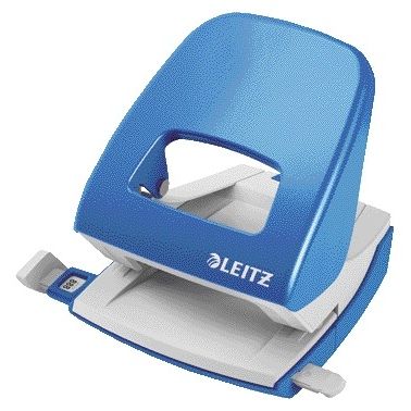 Leitz - Perforatrice NeXXt 5008 2 trous 30 feuilles bleu clair