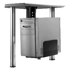 Neomounts -   CPU-D200BLACK CPU houder max 30 kg universeel