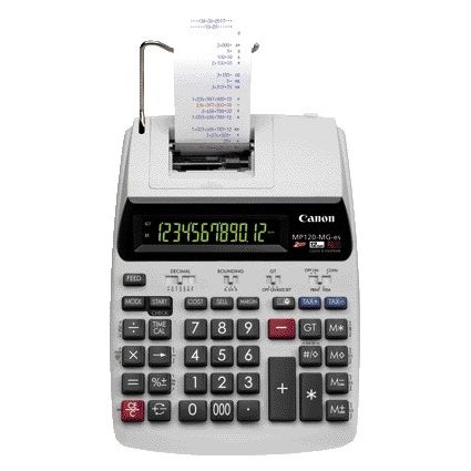 Canon -  MP120-MG-es II calculator Desktop Rekenmachine met printer Wit