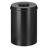 Vepa Bins - Poubelle à papier avec pare-flammes Vepabins 30 litres 33,5cm noir