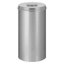 Vepa Bins - Poubelle à papier avec pare-flammes Vepabins 50 litres 33,5cm gris