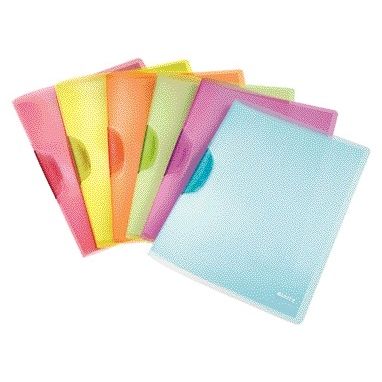 Leitz -  Klemmap  4176 a4 pp assorti | 6 stuks