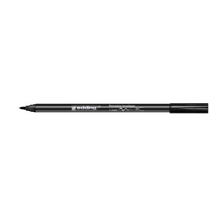 Edding - Brushpen 4200 porcelaine noir