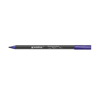 Edding - Brushpen 4200 bleu porcelaine | 10 pièces