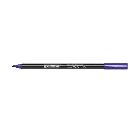 Edding - Brushpen 4200 bleu porcelaine | 10 pièces