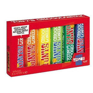 Tony's Chocolonely -  Chocolade tony chocolonely proeverijtje 6 repen