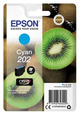 Epson -  Inktcartridge 202 T02F24 blauw