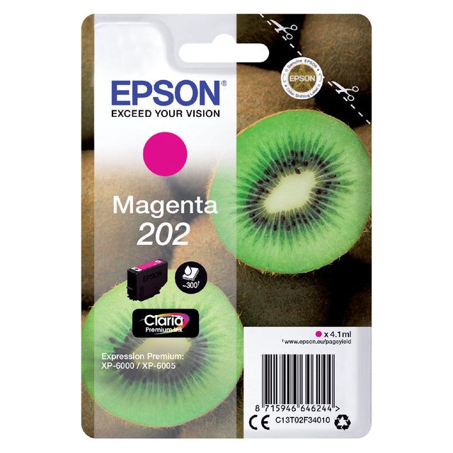 EPSON - Inkcartridge Epson 202 T02F34 Red