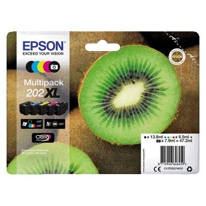 Epson -  Kiwi Multipack 5-colours 202XL Claria Ink