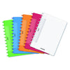 Quantore - Carnet A4 ligne 144 pages 90gr assortis