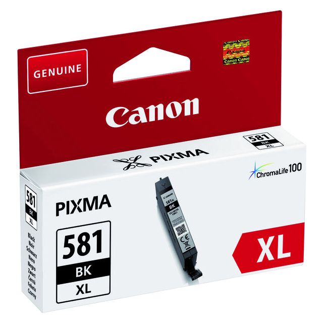 Canon - Inkcartridge CLI -581BK XL, 520 photos, OEM 2052C001, noir