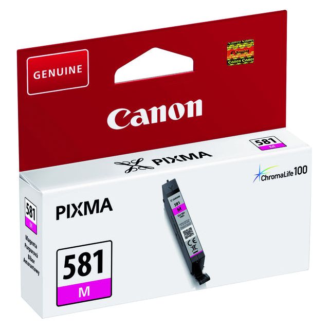 Canon - inktcartridge CLI-581M, 237 foto's, OEM 2104C001, magenta