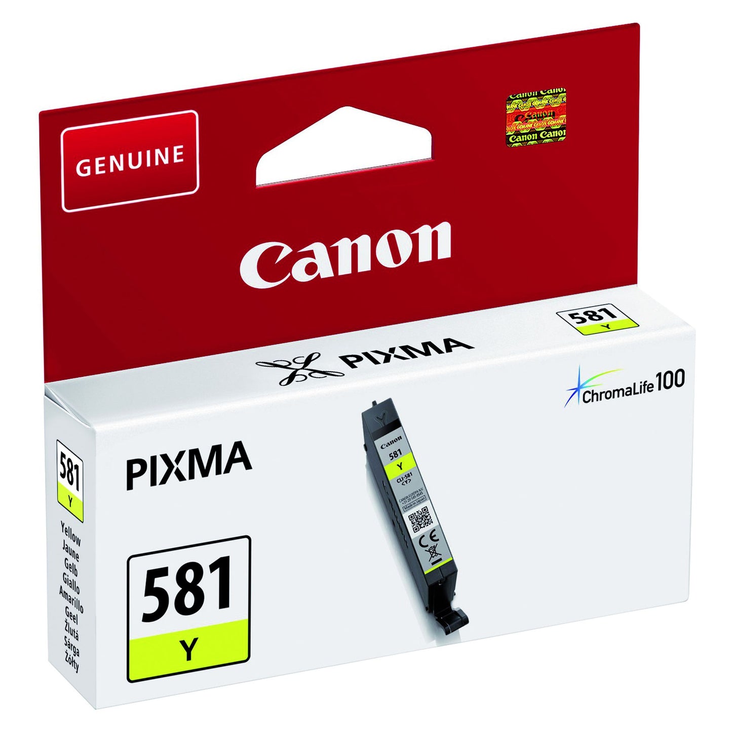 Canon - Cartouche d'encre CLI-581 jaune