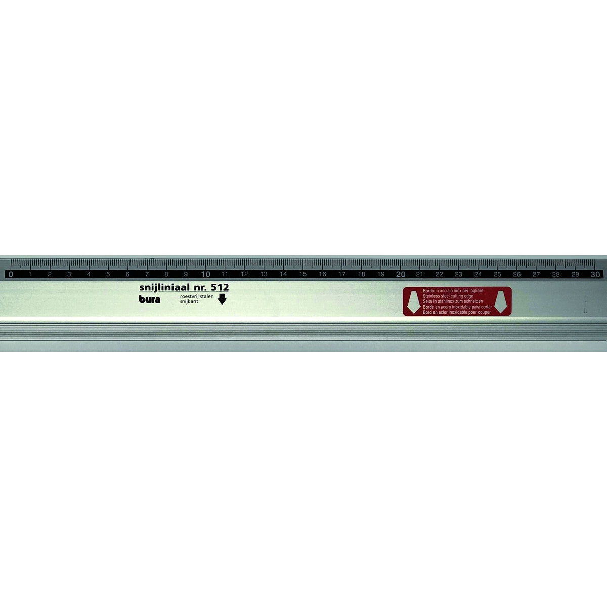 Rumold - Règle de coupe Bura 512 Antica 30cm aluminium