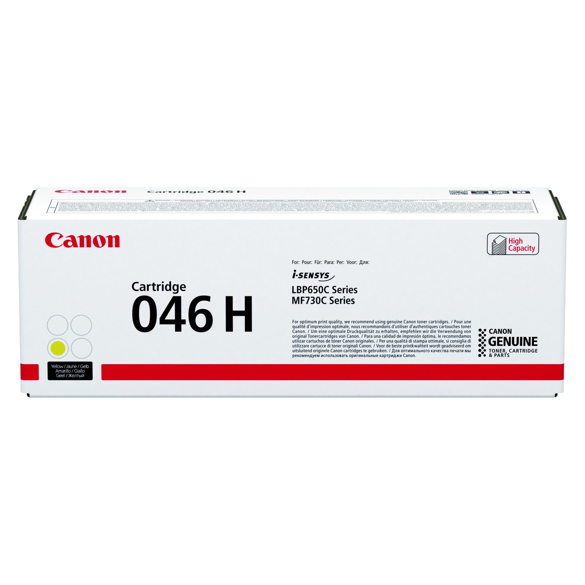 Canon -  046 H tonercartridge 1 stuk(s) Origineel Geel