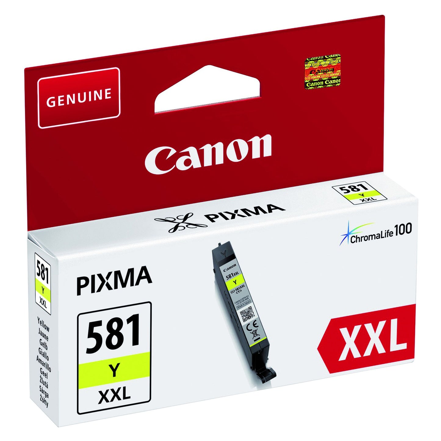Canon - Cartouche d'encre CLI-581XXL jaune