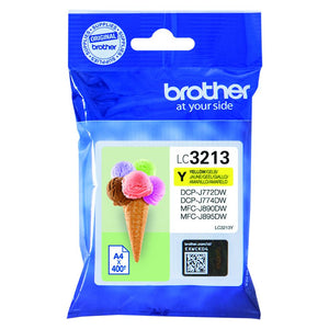 Brother -  LC3213Y inktcartridge 1 stuk(s) Origineel Hoog (XL) rendement Geel