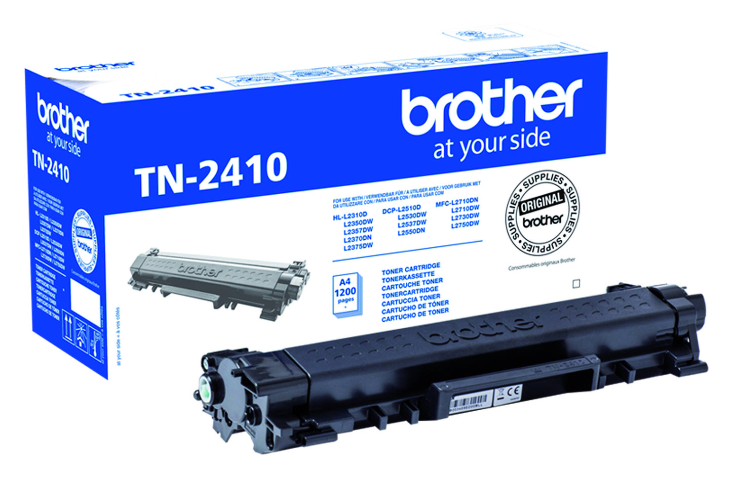 Brother - Toner TN-2410 noir | 3 pièces