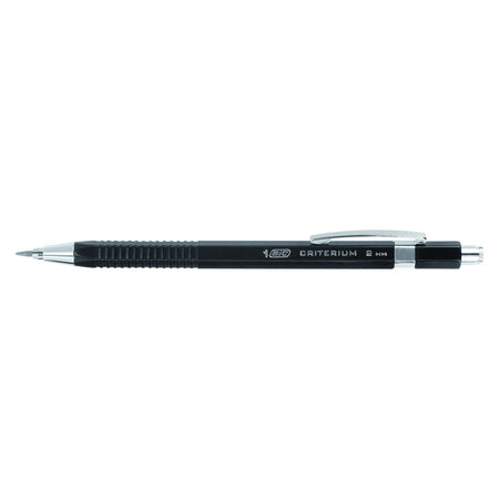 Criterion - Porte-mine HB 2mm avec gomme clip métal | 12 pièces