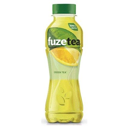 Fuze Tea - Boisson gazeuse Fuzetea thé vert bouteille pet 400ml