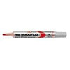 Pentel - Whiteboardmarker MWL5S Maxiflo rund 1mm rot | 12 Stück
