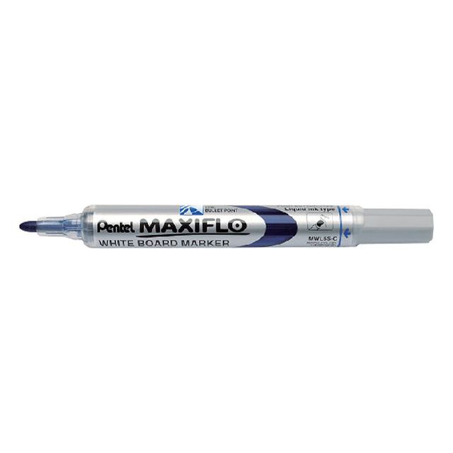 Pentel - Felt -Tip Pen Pentel MWL5S BLANC BLICE 1 mm bleu | 12 pièces