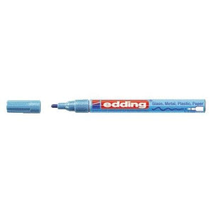 Edding – Ölbasierter Paintmarker 751 1–2 mm Metallic-Blau