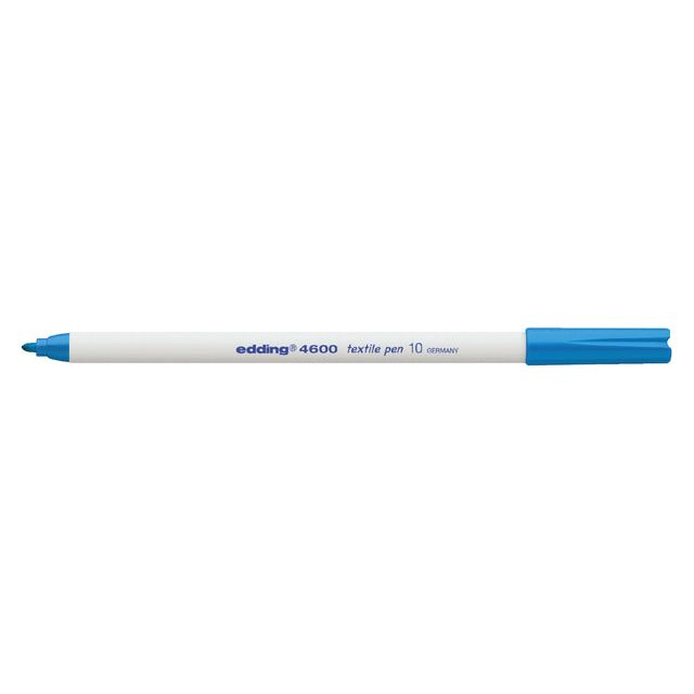 Edding - Felt -Tip Edding 4600 textile autour de 1 mm bleu clair