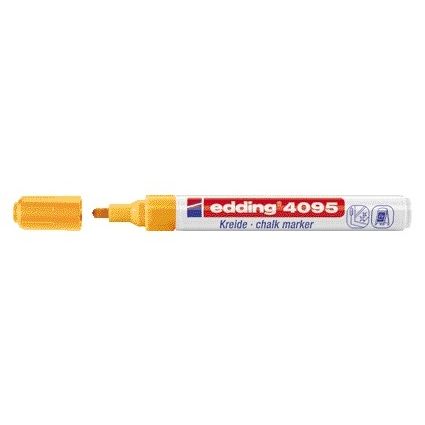 Edding -  Krijtstift  4095 rond 2-3mm neon oranje | 10 stuks
