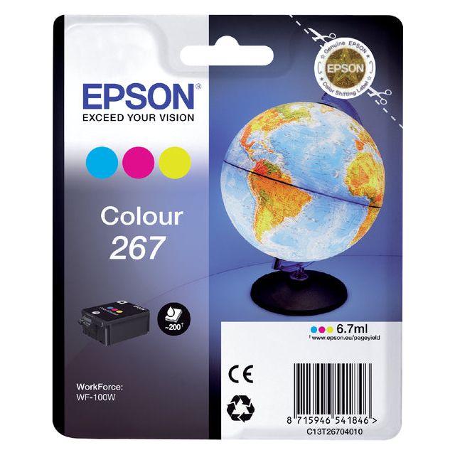 Epson - Inkcartridge Epson 267 T2670 3 couleurs