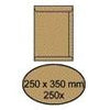 IEZZY - Enveloppe acte 250x350mm autocollante 90gr marron 250 pièces