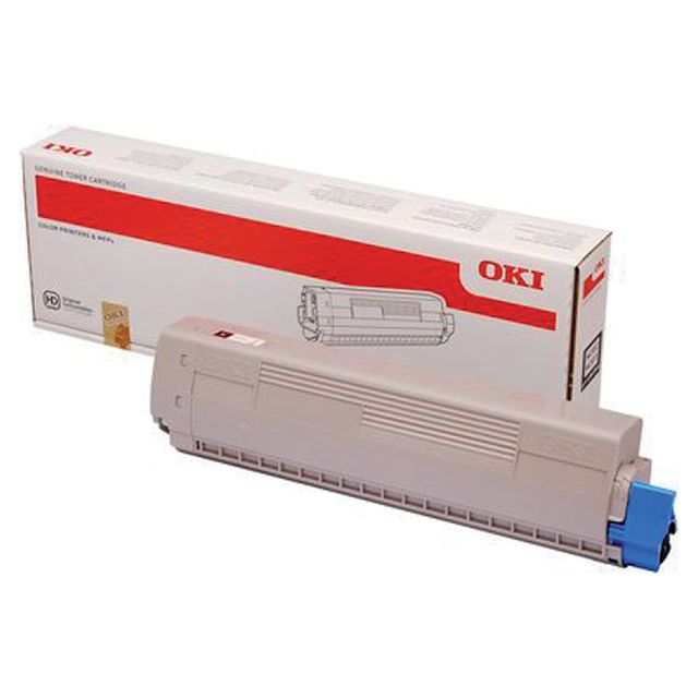 OKI - Toner  45862840 zwart