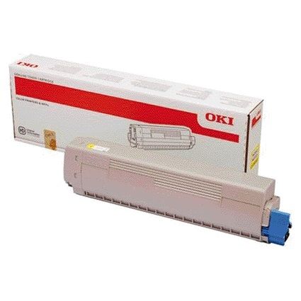 OKI -  Toner  45862837 geel