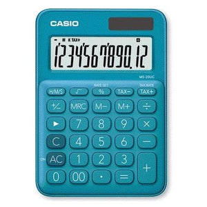 Casio - Taschenrechner MS-20UC blau