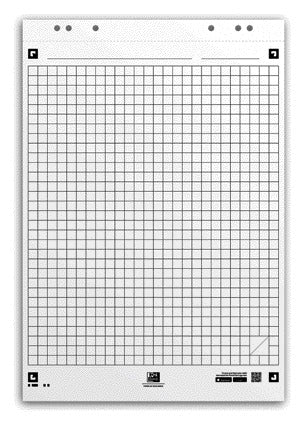 Oxford - Papier paperboard smart 650x980mm carré 90 grammes 20 feuilles