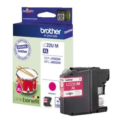 Brother - Cartouche d'encre LC-22UM rouge