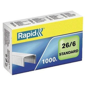 Rapid -  Nieten standaard 26/6 gegalv 1000st