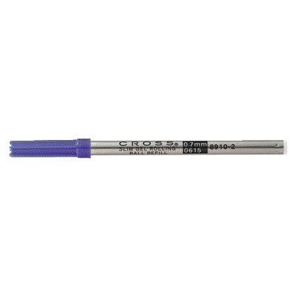 Cross - Recharge stylo roller slim bleu