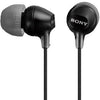 Sony - Écouteur EX15LP basique noir | 6 pièces