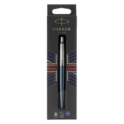 Parker - Stylo à bille blister moyen Jotter Waterloo bleu CT de 1 pièce